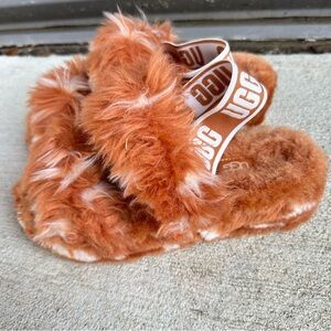 Womens UGG Oh Yeah Spots On Slide Sandals Size 6